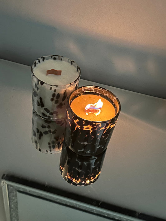 Cheetah Candle